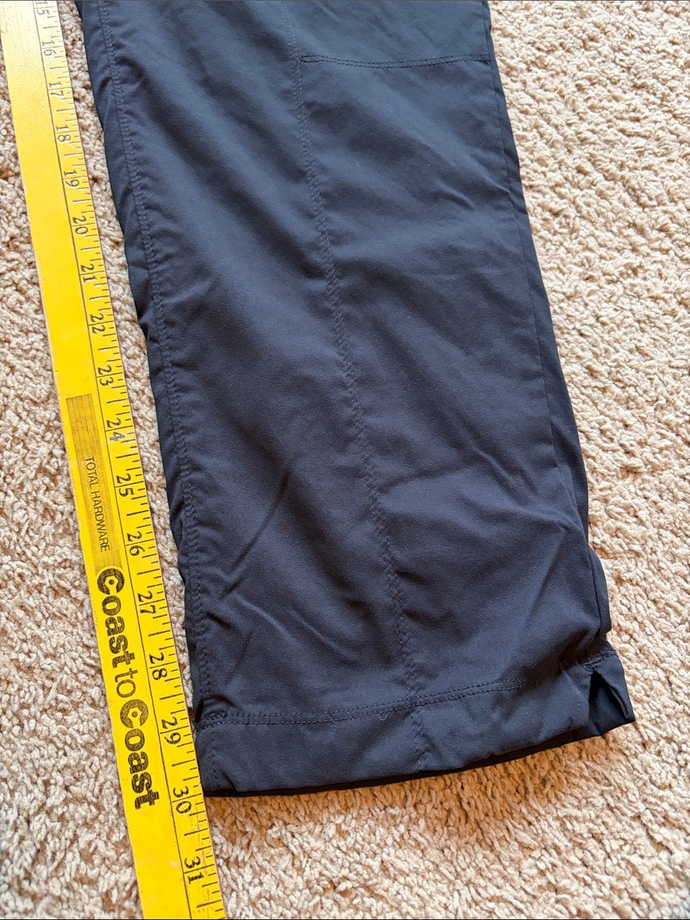 Mountain Hardwear Dynama Lined Pant Black Drawstring Waist Women’s size XL - Picture 11 of 16